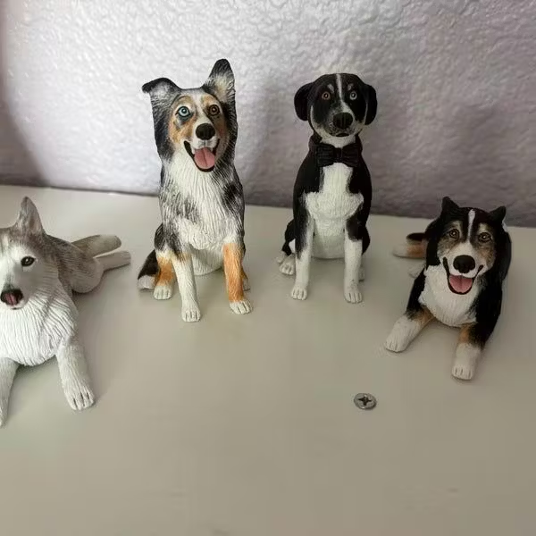 Custom Pet Wedding Cake Topper
