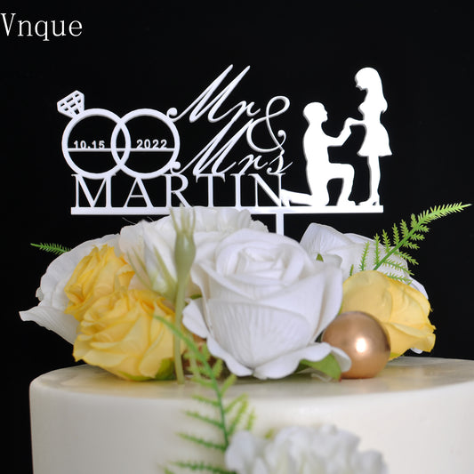 wedding cake topper