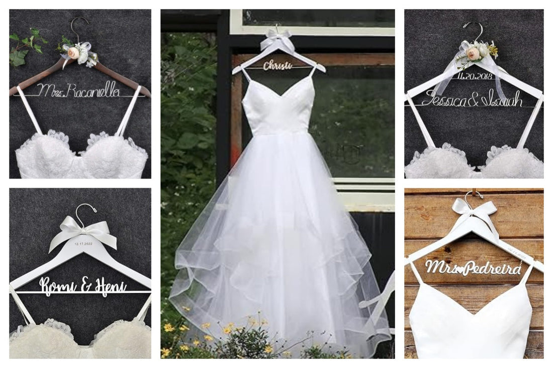 Types of customized wedding hangers