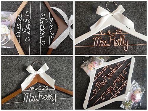 Custom Bridal Hangers - Various Styles