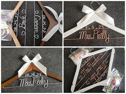 Custom Bridal Hangers - Various Styles