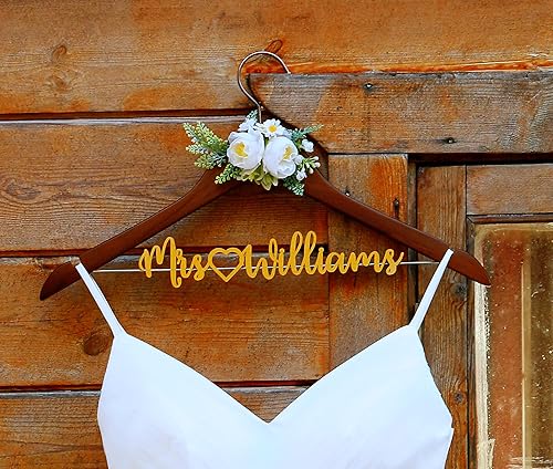 Personalized Bridal Hangers, Ladies Hangers, Gift-giving Hangers